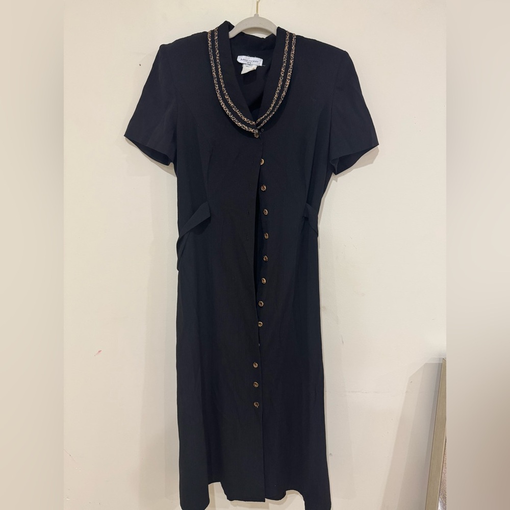 Miss Dorby 80s Maxi Dress Leopard 14